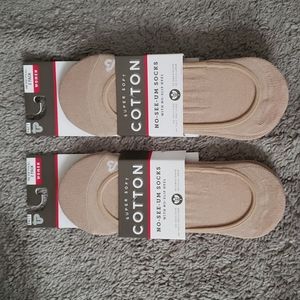 Pact No See Socks Nude Four Pairs